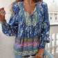 💖LAST DAY SALE 49% OFF💖Women's Fashion Printed v-Neck Long Sleeve Shirt