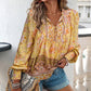 💖LAST DAY SALE 49% OFF💖Women's Fashion Printed v-Neck Long Sleeve Shirt