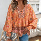 💖LAST DAY SALE 49% OFF💖Women's Fashion Printed v-Neck Long Sleeve Shirt