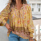 💖LAST DAY SALE 49% OFF💖Women's Fashion Printed v-Neck Long Sleeve Shirt