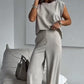 🎉Hot Sale 49% OFF🎉Women’s 2-Piece T-Shirt & Wide Leg Dress Pants Set👗