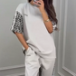 🐆 [Summer Sale] Leopard Print Sweatshirt 2 Piece | Matching Set 🇬🇧 🧥 Loose Fit | ☁️ Brushed Fleece Scrubs