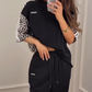 🐆 [Summer Sale] Leopard Print Sweatshirt 2 Piece | Matching Set 🇬🇧 🧥 Loose Fit | ☁️ Brushed Fleece Scrubs