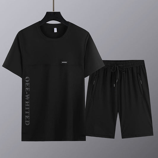 🎁Limited time 49% OFF⏳Men's Short Sleeve Top & Shorts 2-Piece Set