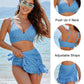 🏝️2025 Summer Hot Sale 49% OFF🌊Gingham High Waisted Tummy Control Bikini Sets👙