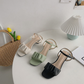 Women's Square-Toe Ankle Strap Sandals