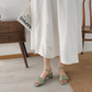 Women's Square-Toe Ankle Strap Sandals