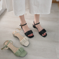 Women's Square-Toe Ankle Strap Sandals