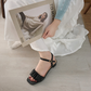 Women's Square-Toe Ankle Strap Sandals
