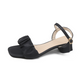 Women's Square-Toe Ankle Strap Sandals