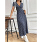 🌺Women's Casual V-Neck Floral Maxi Dress💃