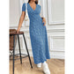 🌺Women's Casual V-Neck Floral Maxi Dress💃