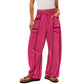 🌞Summer Sale 49% OFF🔥Women's Casual Loose Drawstring Wide-Leg Pants👖