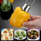 🔩 Universal Stainless Steel Fruit Corer – Core & Peel in Seconds! 🍎🍐🔥