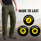 🛠️ Men’s Multi-Pocket Cargo Pants – Built Tough. Ready for Adventure. 🌍👖