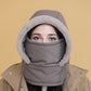 🧣 BUY 1 GET 1 FREE! ❄️ Plush-Lined Thermal Hat with Face Mask - Full Head & Face Protection for Extreme Cold, Unisex Comfort for Skiing/Mountaineering 🏔️🔥