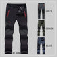 🏆LAST DAY SALE 50% OFF!!🔥Men's Waterproof Winter Trousers with Fleece Lining Cargo Pants
