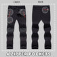 🏆LAST DAY SALE 50% OFF!!🔥Men's Waterproof Winter Trousers with Fleece Lining Cargo Pants