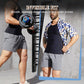 Plain men's compression tank top with tummy control