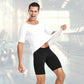 Plain men's compression tank top with tummy control