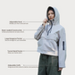 💜 LAST DAY - 49% OFF 💜 3-in-1 Waterproof Women's Jacket – Rain, Wind & Cold, All Covered