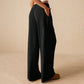 💜 LAST DAY PROMOTION - 50%OFF 💜 Women’s Casual Soft Wide-Leg Pants With Drawstring