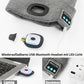 Peel-Off LED Headlamp Bluetooth Headset Knit Cap