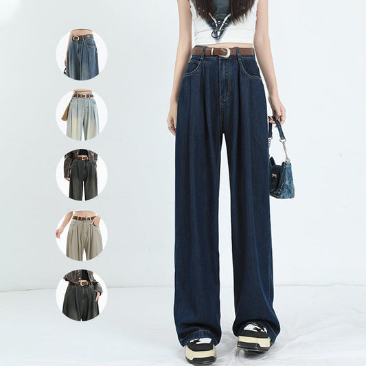 [Gift For Her] Women's High Waisted Wide Leg Jeans