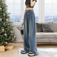 [Gift For Her] Women's High Waisted Wide Leg Jeans