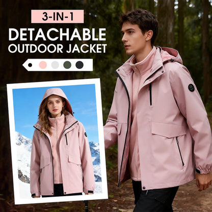 3-in-1 Detachable Outdoor Jacket
