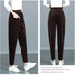 Women's High Waisted Corduroy Warm Pants
