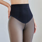 High-Waisted Tummy-Control Stretch Tights