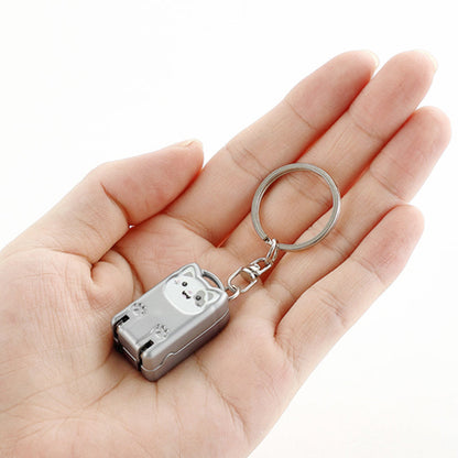 Foldable Nail Clipper Keychain